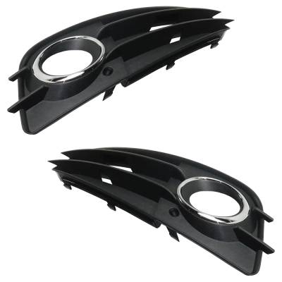 Rareelectrical - New Front Left And Front Right Fog Light Trim Compatible With Audi A4 Base A4 Quattro Base 6 Cyl - Image 2