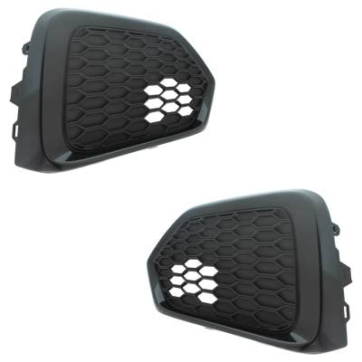 Rareelectrical - New Front Left And Front Right Fog Light Cover Compatible With Honda Civic Ex 4 Cyl 2.0L Civic Ex 4 - Image 2