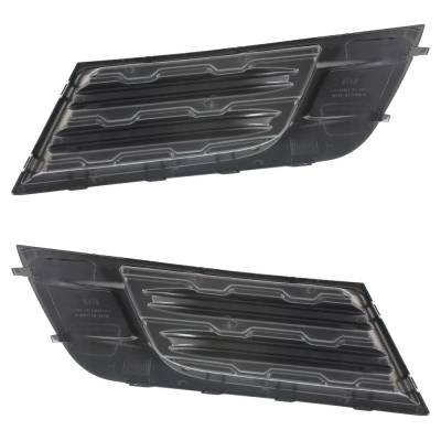 Rareelectrical - New Front Left And Front Right Fog Light Cover Compatible With Chevrolet Traverse Premier Traverse - Image 5