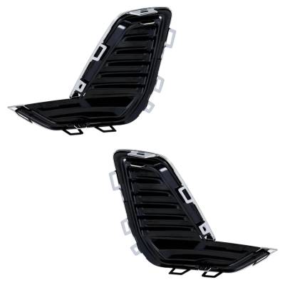 Rareelectrical - New Front Left And Front Right Fog Light Cover Compatible With Gmc Acadia Denali 6 Cyl 3.6L Acadia - Image 5