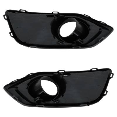 Rareelectrical - New Pair Of Fog Light Trim Compatible With Honda Hr-V Sport 4 Cyl 1.8L 2019-2022 Ho1038178 Ho1039178 - Image 4