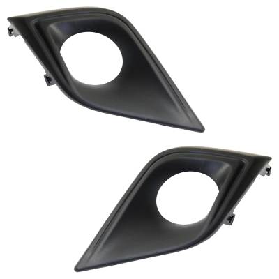 Rareelectrical - New Front Left And Front Right Fog Light Trim Compatible With Nissan Murano S 6 Cyl 3.5L Murano Sv 6 - Image 2