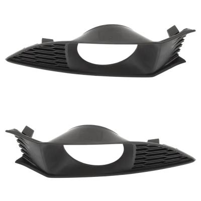 Rareelectrical - New Front Left And Front Right Fog Light Trim Compatible With Dodge Charger Se Charger R/T Road & - Image 4