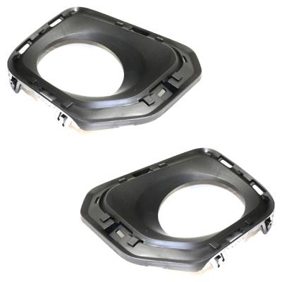 Rareelectrical - Front Left And Front Right Fog Light Trim Compatible With Toyota Tacoma Limited 6 Cyl 3.5L 2016-2023 - Image 2