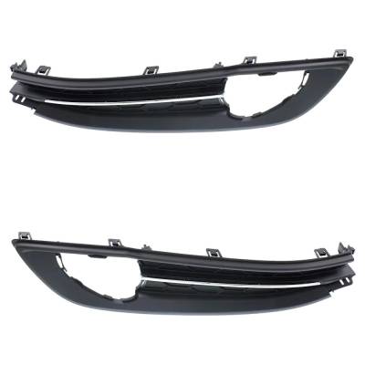 Rareelectrical - Front Left And Front Right Fog Light Trim Compatible With Honda Civic Si 2013-2014 Ho1038115 - Image 4