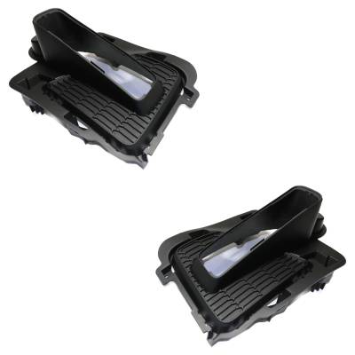 Rareelectrical - New Front Left And Front Right Fog Light Trim Compatible With Ford Expedition El Platinum Expedition - Image 2