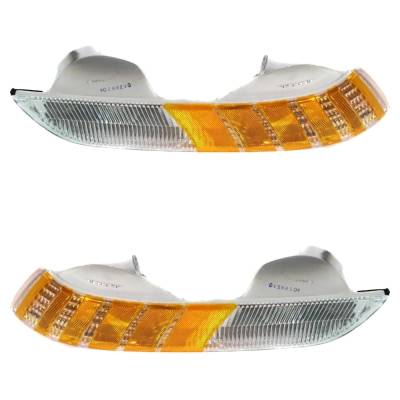Rareelectrical - New Pair Of Corner Light Compatible With Mercury Grand Marquis Gs 8 Cyl 4.6L Grand Marquis Ls 8 Cyl - Image 5