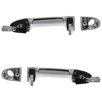 Rareelectrical - Front Left Driver And Right Passenger Exterior Door Handle Compatible With 2004-2009 Kia Spectra Kia - Image 5