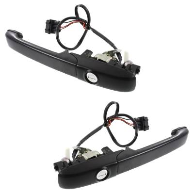 Rareelectrical - Front Driver And Passenger Side Exterior Door Handle Compatible With 1994-1997 Volkswagen Passat - Image 2