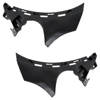 Front Left Outer And Front Right Outer Bumper Retainer Compatible With Mercedes Benz Glc300 Base 4