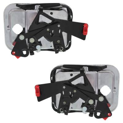 Rareelectrical - Front Left And Right Exterior Door Handle Compatible With 2003-2014 Freightliner Condor Freightliner - Image 5