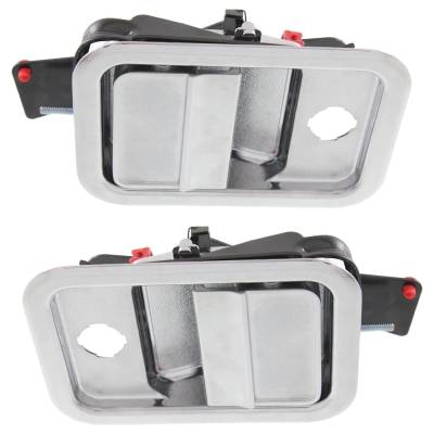 Rareelectrical - Front Pair Exterior Door Handle Compatible With 2003-2014 Freightliner Century Freightliner Condor - Image 4