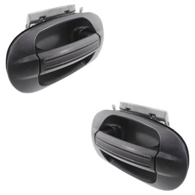 Rareelectrical - Rear Left And Right Exterior Door Handle Compatible With 2003-2014 Lincoln Navigator Ford Expedition - Image 3
