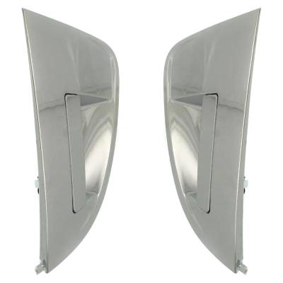 Rareelectrical - Rear Left And Right Exterior Door Handle Compatible With 2012-2019 Chevrolet Sonic Chrome Without - Image 4