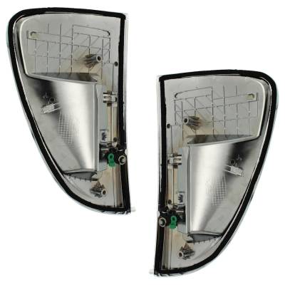 Rareelectrical - Rear Left And Right Exterior Door Handle Compatible With 2012-2019 Chevrolet Sonic Chrome Without - Image 5