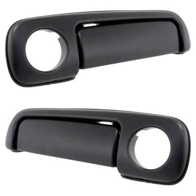 Rareelectrical - Front Driver And Passenger Side Exterior Door Handle Compatible With 1996-1997 Mercury Cougar Ford - Image 3