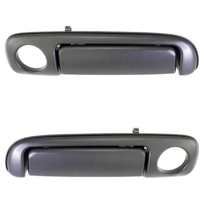 Rareelectrical - Front Pair Exterior Door Handle Compatible With 1996-1997 Ford Thunderbird Mercury Cougar Primed - Image 4