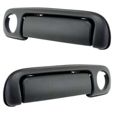 Rareelectrical - Front Driver And Passenger Side Exterior Door Handle Compatible With 1996-1997 Ford Thunderbird - Image 2