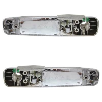 Rareelectrical - Front Pair Exterior Door Handle Compatible With 2011-2018 Ram 1500 Ram 2500 Ram 3500 Ram 1500 - Image 5