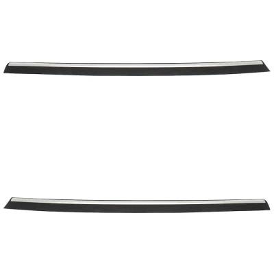 Front Left And Front Right Door Molding And Beltlines Compatible With Mercury Grand Marquis Gs 8 Cyl