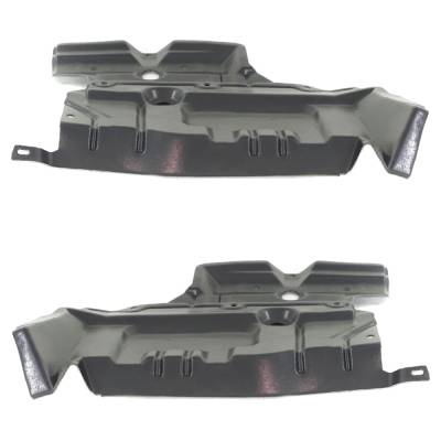 Rareelectrical - Lower Engine Cover Splash Shield Compatible With 1998-2001 Nissan Altima 2.4L 4-Cyl Front Left And - Image 4