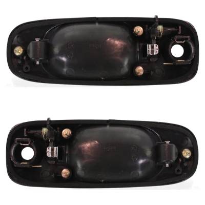 Rareelectrical - Front Left And Right Exterior Door Handle Compatible With 2001-2007 Chrysler Town & Country Dodge - Image 5