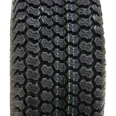 Rareelectrical - Turf Tire Compatible With Echo Shindaiwa Red Max Hilti Zero Turn Riding Mower 4-Ply Siped Lugs - Image 2