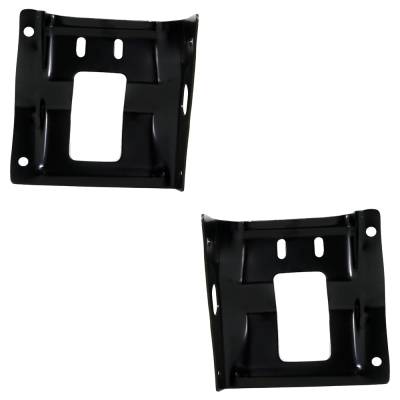 Rareelectrical - Front Bumper Plate Set Lh Rh Compatible With 2008-2010 Ford Super Duty F-250 F-350 F-450 F-550 5.4L - Image 3