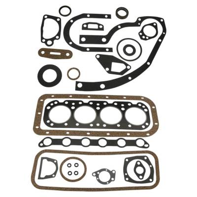 Gasket Kit Compatible With Allis Chalmers B 1B Ib C Ca Rc B125 B15 Tractor 125 Cid 4-Cylinder Gas