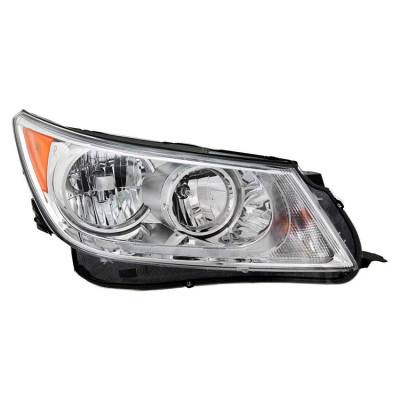 New Right Halogen Headlight Compatible With Buick Lacrosse Leather Sedan 2010-2013 By Part Number