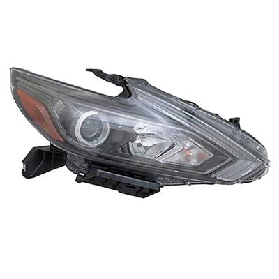 Right Headlight Assembly Compatible With 2016-2018 Nissan Altima S Sv Sl Sr 2.5L I4 Qr25de Dohc