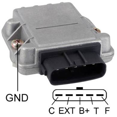 Rareelectrical - Ignition Control Module Compatible With Toyota Camry Celica Corolla Land Cruiser Mr2 Paseo Tercel - Image 4