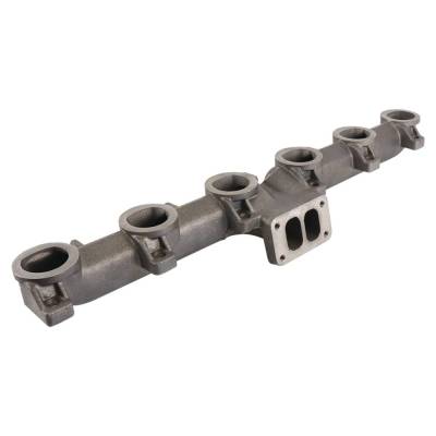 Rareelectrical - Exhaust Manifold 6 Port Cast Iron Compatible With New Holland Tr88 Tr89 Tr98 Tr99 Tx66 1089 1095 - Image 2