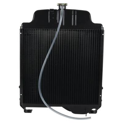 Rareelectrical - Radiator Copper Brass 4 Row 18 In Core Compatible With John Deere 1020 1030 1120 820 920 300 301 - Image 2