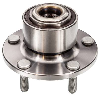 Rareelectrical - Front Wheel Hub Assembly Compatible With Mazda 3 2004-2008 2.0L 2.3L L4 With Abs Encoder 5 Lug - Image 2