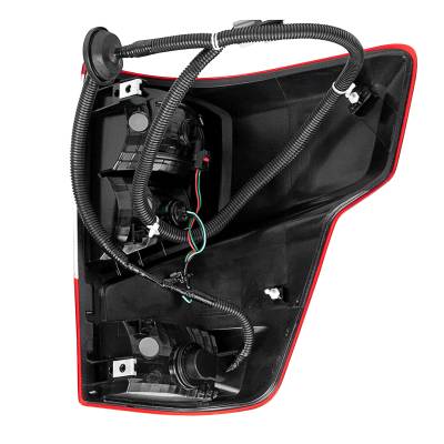 Rareelectrical - New Drivers Halogen Tail Light Compatible With Nissan Titan Xd Usa Crew Cab Pickup 2016 2017 2018 - Image 2