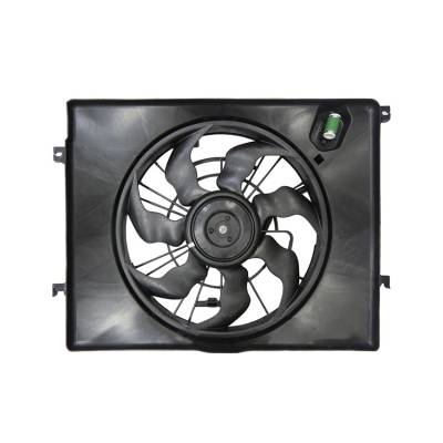 Rareelectrical - Dual Radiator And Condenser Fan Compatible With 2011-2013 Hyundai Kia Sonata Hybrid Optima Hybrid - Image 2