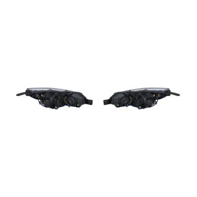 Rareelectrical - New Pair Of Headlights Fits Subaru Outback 2013-2014 Chrome 84001Aj20a Su2502143 - Image 3