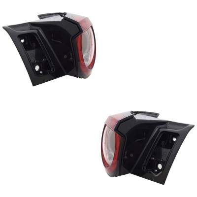 Rareelectrical - New Pair Of Tail Light Compatible With Mazda Cx-9 Carbon Edition Sport Utility Cx-9 I Sport Utility - Image 3