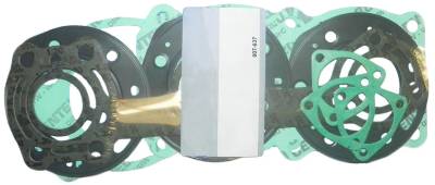 Top End Gasket Kit Replacement Compatible With Polaris Sl 650 1992-1995 Fuji 647Cc 2-Stroke