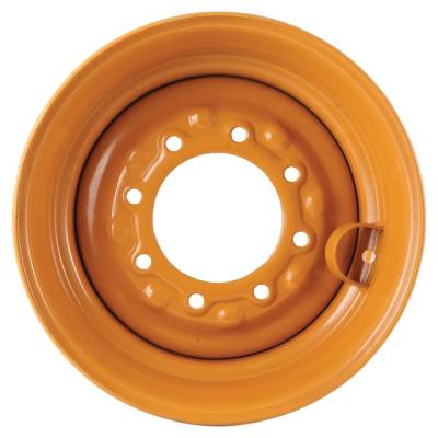Rareelectrical - Skid Steer Rim 8.25 X 16.5 Inch 8 Lug 6 Inch Hub Compatible With New Holland Ls160 Ls170 L160 L170 - Image 1