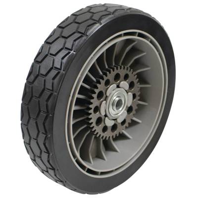 Rareelectrical - 9 Inch Rear Wheel Compatible With Honda Hrx217k1 Hrx217k2 Hrx217k3 Hrx217k4 Hrx217k5 Hrx217k6 - Image 2