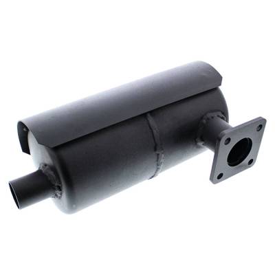 Rareelectrical - Muffler Compatible With Kubota B2920hsd B3030hsd D1503 D1703-M 3-Cylinder 1.5L 1.7L Diesel Underhood - Image 2