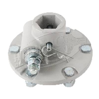 Rareelectrical - Wheel Hub Assembly Rear Compatible With Kubota B1550 B1700 B1750 B2100 B2400 B4200d B5100d B5200d - Image 1