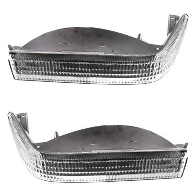 Rareelectrical - New Pair Of Daytime Running Lights Compatible With Jeep Grand Cherokee 4.0L 5.2L 1993 1994 1995 1996 - Image 3