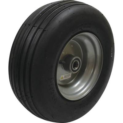 Rareelectrical - Tedder Tire Wheel Assembly 16X6.50-8 6-Ply Compatible With Krone Kuhn John Deere New Holland M&W - Image 2