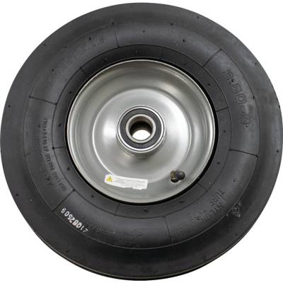 Rareelectrical - Tedder Tire Wheel Assembly 3.50X6 4-Ply Tri-Rib Compatible With Kuhn John Deere New Holland Galfre - Image 2