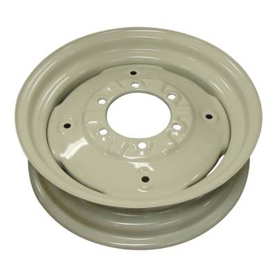 Rareelectrical - Front Wheel Rim 16" X 4.5" 6-Lug Compatible With Case Ih 248 258 268 354 384 385 404 424 434 444 474 - Image 2