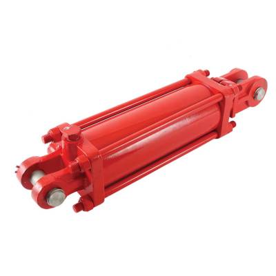 Rareelectrical - Hydraulic Cylinder 3 In Bore 8 In Stroke Compatible With Tractor Loader Blade Double Acting Tie Rod - Image 3