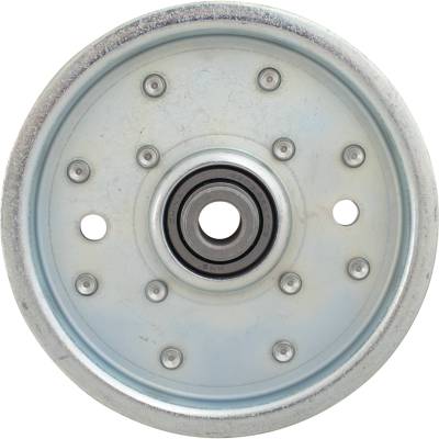 Rareelectrical - Heavy Duty Flat Idler Pulley Compatible With Troy Bilt 1752354 1724925 Mtd Cub Cadet Bolens Yard - Image 3